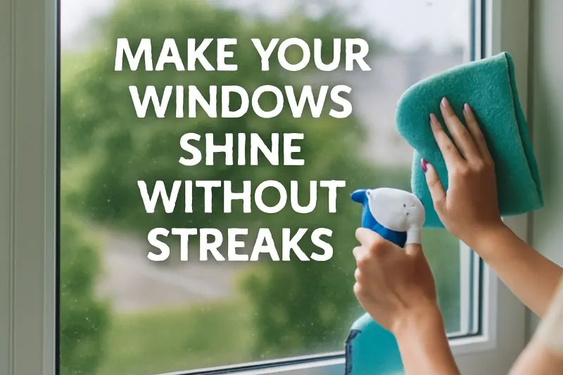 Comment faire briller ses vitres sans traces avec 3 ingrédients du placard