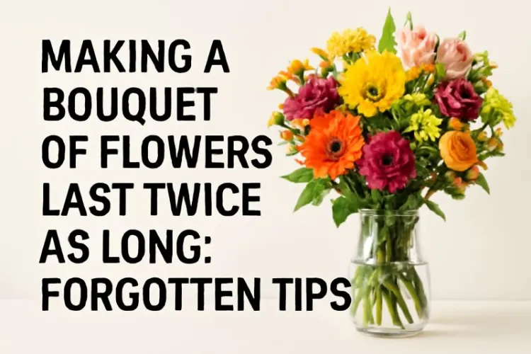 Faire durer un bouquet de fleurs deux fois plus longtemps : les astuces oubliées